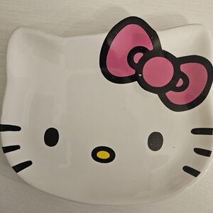 Hello Kitty White Ceramic Dish